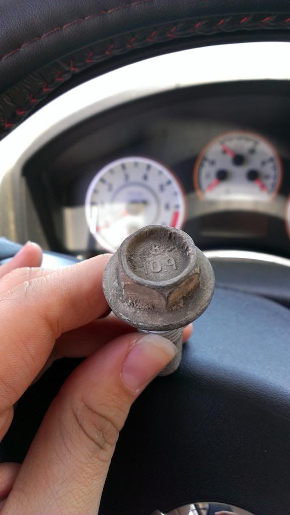 Caliper/Spindle bolt fell out while driving. Nissan Titan Forum